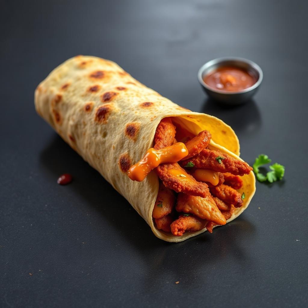 Zinger Wrap from Shawarma & Rolls