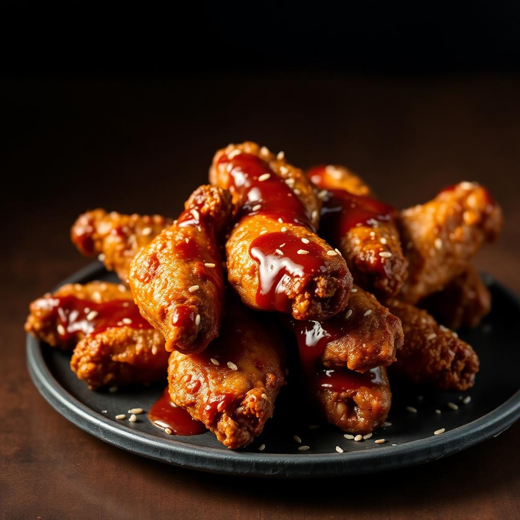 BBQ Wings from Fried Chicken
